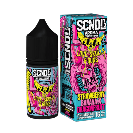 Ароматизатор SCNDL - Love Skulls Guns 16мл