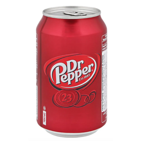 Газированный напиток Dr. Pepper Classic 330мл (24шт в уп) Польша