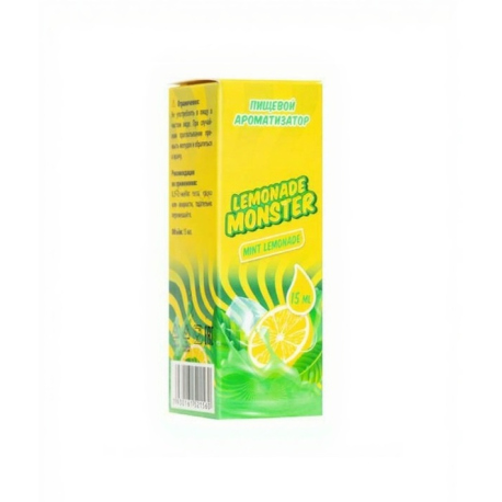 Ароматизатор пищевой Lemonade Monster - Mint Lemonade (Объем 15 мл) 