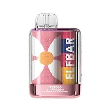 Одноразовая ЭС Elf Bar TE 6000 - Клубника Вишня Малина (м)