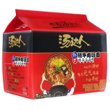 Лапша Tang Da Ren 5 в 1 острая со вкусом говядины 125 гр (30 шт. в упаковке)