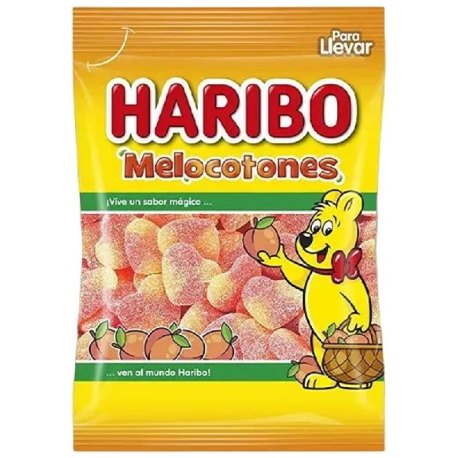 Мармелад Haribo Melocotones (Мармелад Харибо Персики) 100г (18шт в уп) 