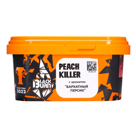 Табак Black Burn - Peach killer 200гр М