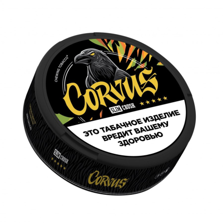 Жевательный табак CORVUS Slim - Crush Мята 13гр 21 пауч      НОВИНКА 10 2025