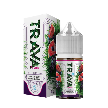 Ароматизатор TRAVA - WATERMELON & BLACK CURRANT (арбуз / черная смородина) 15 мл   НОВИНКА 09 2025