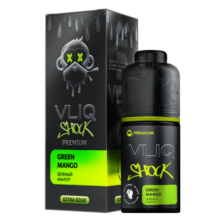 Ароматизатор forVLIQ Shock PREMIUM - Зеленый манго 12мл    НОВИНКА 04 2026